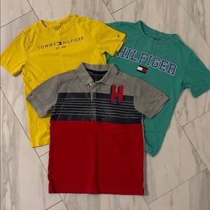 Tommy Hilfiger Kids' Colorful T-Shirt and Polo Trio. Set
